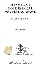 manual of commercial correspondence（ PDF版）