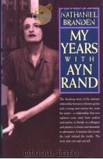 MY YEARS WITH AYN RAND     PDF电子版封面     