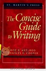 the concise gnide to writing（ PDF版）