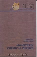 ADVANCES IN CHEMICAL PHYSICS VOLUME 111     PDF电子版封面     