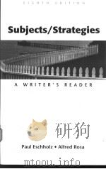 subjets/strategies     PDF电子版封面     