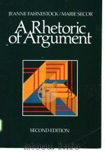 a rhetoric of argument     PDF电子版封面     