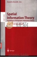 spatial lnformation theory     PDF电子版封面  3540426132   