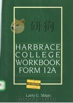 Harbrace College Workbook Form 12a     PDF电子版封面     