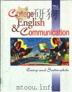 college english & communication     PDF电子版封面  0028021681   