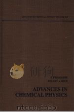 advances in chemical physics volume 118     PDF电子版封面     