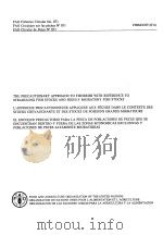 FAO FISHERIES CIRCULAR NO.871 THE PRECAUTIONARY APPROACH TO FISHERIES WITH REFERFNCE TO STRADDLING F     PDF电子版封面     
