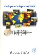Catalogue  2000-2003  The new millennium publications Les publications du nouveau millenaire Publica     PDF电子版封面     