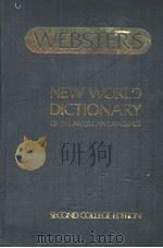 NEW WORLD DICTIONARY OF THE AMERICAN LANCUAGE     PDF电子版封面     