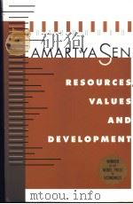 RESOURCES VALUES AND DEVELOPMENT     PDF电子版封面     