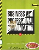 BUSINESS AND PROFESSIONAL COMMUNICATION     PDF电子版封面  0673380955   