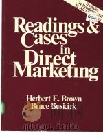 Readings Cases in Direct Marketing     PDF电子版封面     