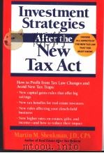 Investment Strategies After the New Tax Act     PDF电子版封面     