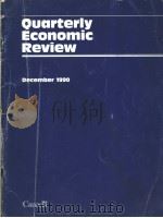 Quarterly Economic Review December 1990     PDF电子版封面     