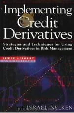 Implementing Credit Derivatives     PDF电子版封面     