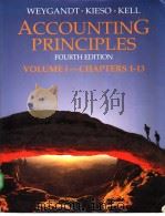 ACCOUNTING PRINCIPLES VOLUMEI-CHAPTERS1-13(FOURTH EDITION)     PDF电子版封面     