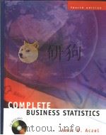 COMPLETE BUSINESS STATISTICS     PDF电子版封面  0072286814   