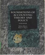 FOUNDATIONS OF ACCOUNTING THEORY AND POLICY     PDF电子版封面  003010422X   