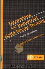 Hazardous and Industrial Solid Waste Testing     PDF电子版封面  0803104308   