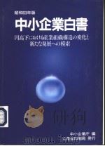 中小企业白书   昭和63年5月20日发行  PDF电子版封面    中小企业厅编 