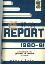 REPORT 1980-81     PDF电子版封面     