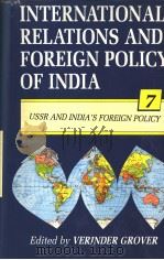 INTERNATIONAL RELATIONS AND FOREIGN POLICY OF INDIA  （7）（1992 PDF版）