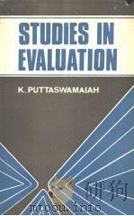 Studies in Evaluation   1982  PDF电子版封面    K PUTTASWAMAIAH 