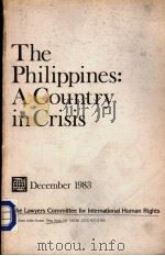 The Philippines:A Country in Crisis   1983  PDF电子版封面     