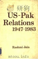 US-PAK RELATIONS 1974-1983   1983  PDF电子版封面    RASHMI JAIN 