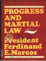 PROGRESS AND MARTIAL LAW   1981  PDF电子版封面     