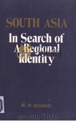 SOUTH ASLA  In Serch of a Regional Identity   1987  PDF电子版封面    R.P.AAND 