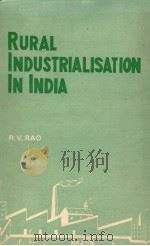 RURAL INDUSTRIALISATION IN INDIA  The Changing Profile   1978  PDF电子版封面    Brigadier GULZAR AHMED(Retired 