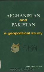 AFGHANISTAN and PAKISTAN a geopolitical study   1982  PDF电子版封面     