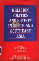RELIGION，POLITICS AND SOCIETY IN SOUTH AND SOUTHEAST ASIA（1998 PDF版）