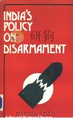 INDIA'S POLICY ON DISARMAMENT（1984 PDF版）