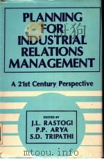 PLANNING FOR INDUSTRIAL RELATIONS MANAGEMENT:A 21ST CENTURY PERSPECTIVE   1987  PDF电子版封面  8171000436  J.L.RASTOGI  P.P.ARYA  S.D.TRI 