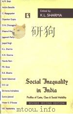 SOCIAL INEQUALITY IN INDIA（1999 PDF版）