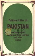 The Political Elites of PAKISTAN and Other Sociological Essays（1982 PDF版）