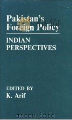 Pakistan's Foreign Policy  INDIAN PERSPECTIVES（1984 PDF版）