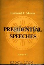 PRESIDENTIAL SPEECHES Volume Ⅵ   1979  PDF电子版封面     