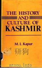 The History and Culture OF Kashmir     PDF电子版封面    Prof.m.l. KAPUR 