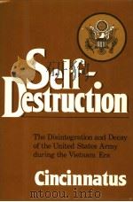 SELF-DESTRUCTION   1981  PDF电子版封面  0393013464   