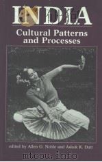 INDIA:CULTURAL PATTERNS AND PROCESSES     PDF电子版封面  0865312370  ALLEN G.NOBLE AND ASHOK K.DUTT 