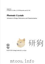 PHOTONIC CRYSTALS     PDF电子版封面    K.BUSCH  S.LOLKERS  R.B.WEHRSP 