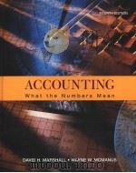 ACCOUNTING What the Numbers Mean     PDF电子版封面     