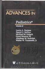 ADVANCES IN PEDIATRICS  VOLUME 49（ PDF版）