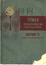 POWER SEMICONDUCTOR D.A.T.A.BOOK EDITION 13 OCTOBER 1980 THROUGH MARCH 1981     PDF电子版封面     