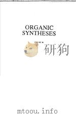 ORGANIC SYNTHESES  VOLUME 66（ PDF版）