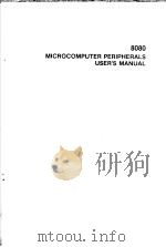 8080MICROCOMPUTER PERIPHERALS USER‘S MANUAL     PDF电子版封面     