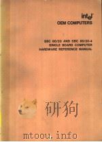 OEM COMPUTERS SBC 80/20 AND SBC 80/20-4 SINGLE BOARD COMPUTER HARDWARE REFERENCE MANUAL APPENDIX A S     PDF电子版封面     